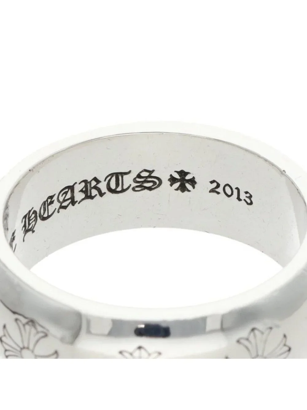 Chrome Hearts Rnd Round Silver Ring